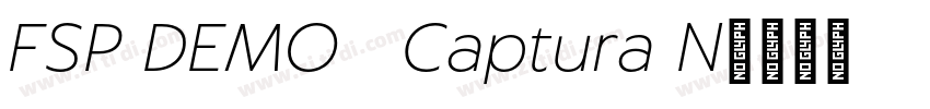 FSP DEMO   Captura N字体转换